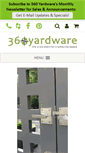 Mobile Screenshot of 360yardware.com